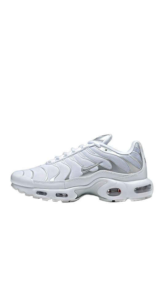 Nike TN / Air Max Plus (White / Metallic silver)