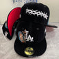 la full closure baseball cap velvet hat fully enclosed anti-street dance hat flat edge hat American plate hat foreign trade batch
